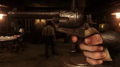 Lenny's Gilded Revolver