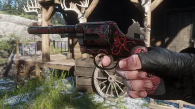 Micah's Gilded Revolver