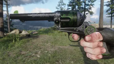 Sean's Gilded Revolver