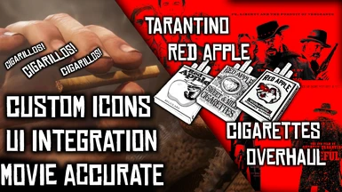 Tarantino Red Apple Cigarettes Overhaul - UI and Icon Update
