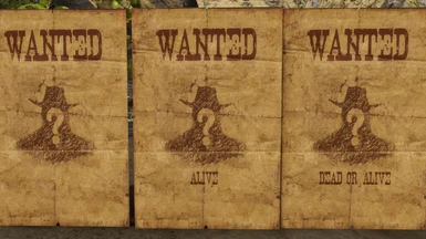 Good for mods that put these generic bounty posters around