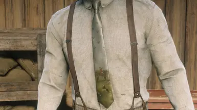 Fox hunting attire necktie
