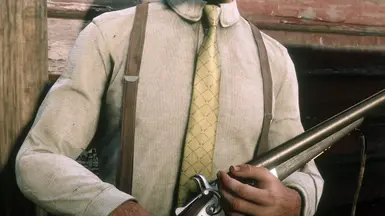 Double-barrel necktie