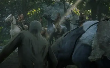 Rains Fall's Horse