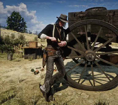 finally buyable john's old boy saddle set at Red Dead Redemption 2 Nexus -  Mods and community