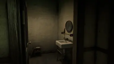 this is a bathroom inside doyles tavern