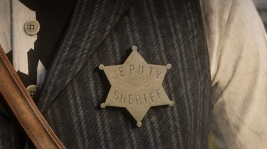Sheriff Badge at Red Dead Redemption 2 Nexus - Mods and community