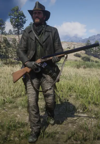 online weapons (like elephant rifle) will have strap still unfortunately