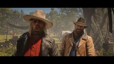 Arthur daydreaming about stabbing Micah
