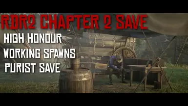 RDR2 Clean Vanilla Chapter 2 Save Working Spawns High Honour