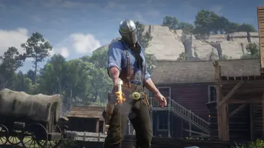 Always in my mods there will be a chance of approximately 99% of a random, INNOCENT citizen of Valentine being brutally murdered.