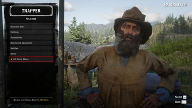 All unlocked and purchasable at Red Redemption 2 - Mods and community