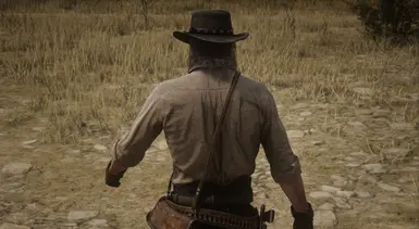 The skeleton cowboy at Red Dead Redemption 2 Nexus - Mods and community