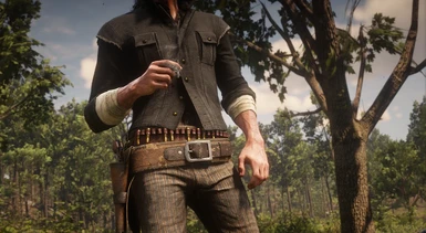 The skeleton cowboy at Red Dead Redemption 2 Nexus - Mods and community