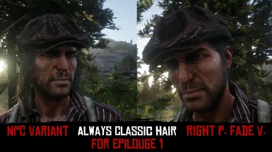 handikap Interesse skøjte Always Classic Hair For Epilogue 1 (2 Variants) at Red Dead Redemption 2  Nexus - Mods and community