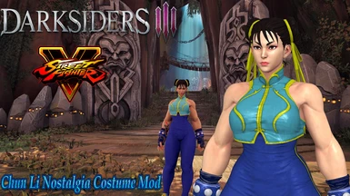 Street Fighter 5 Chun Li Nostalgia Mod