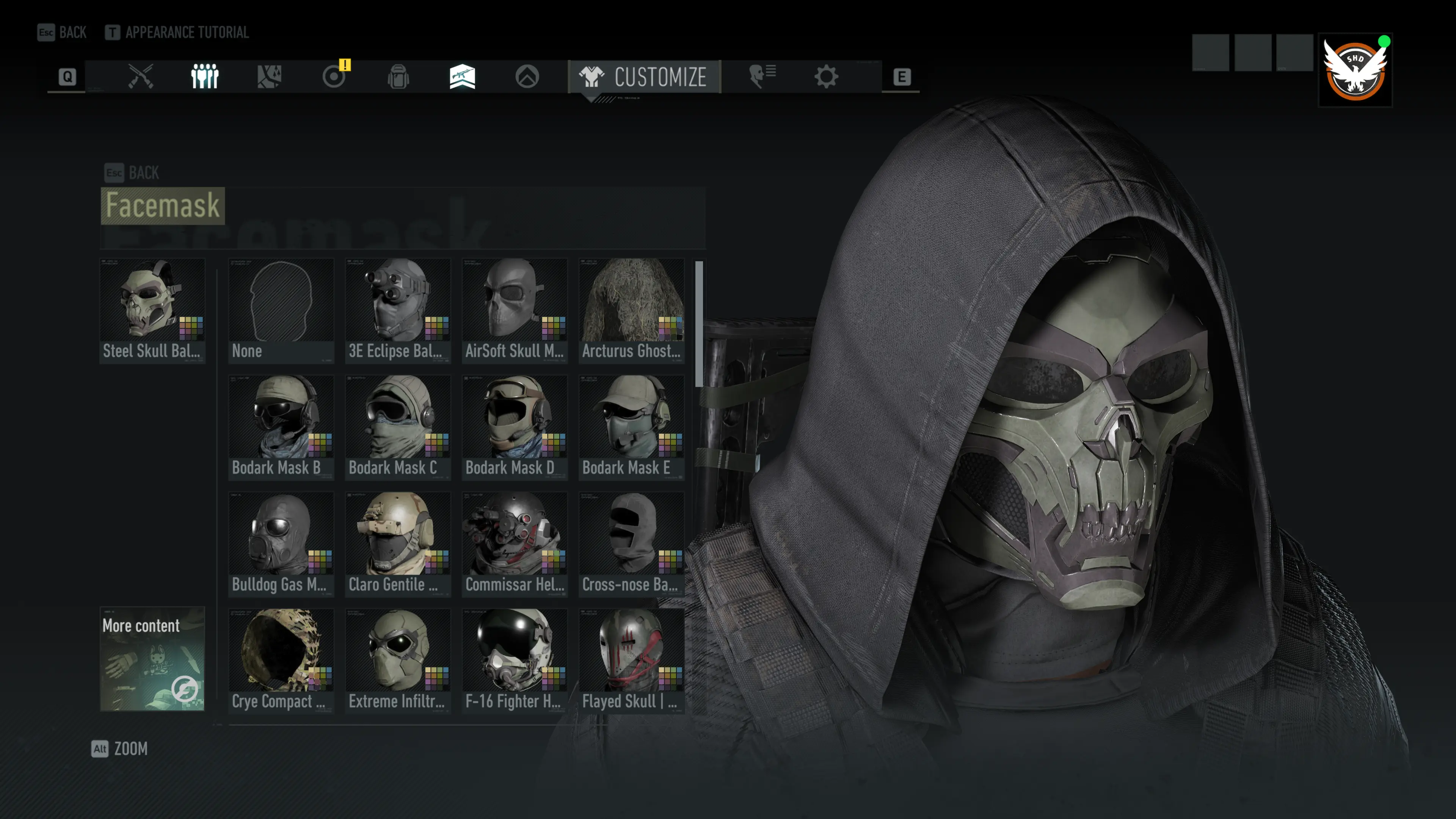 Wolf hoods and skulls pack at ghost recon breakpoint nexus mods and