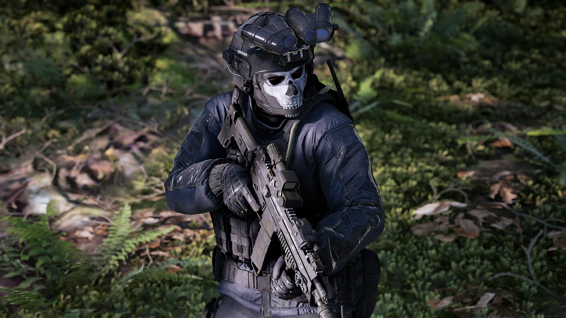 Modern Warfare 2019 Ghost Mask