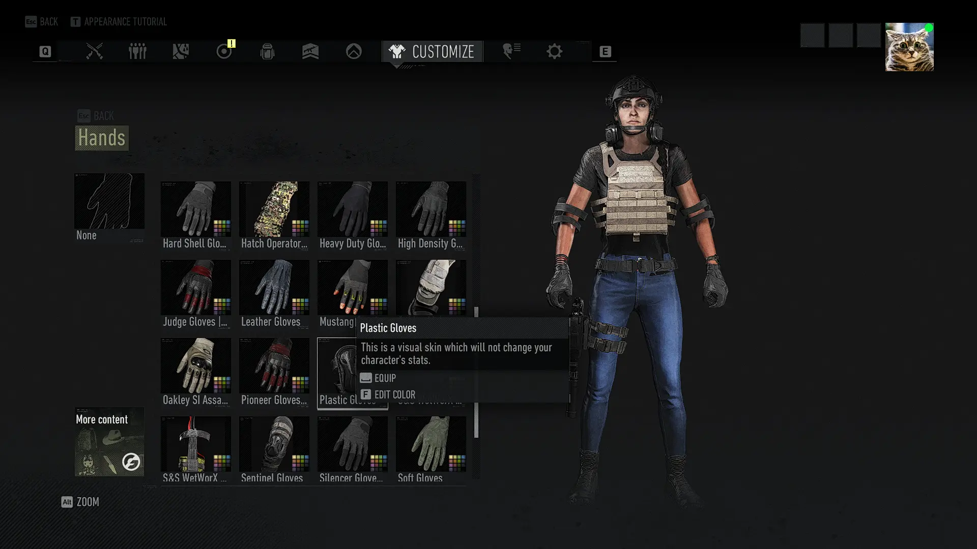 Gloves plus at Ghost Recon Breakpoint Nexus - Mods and community