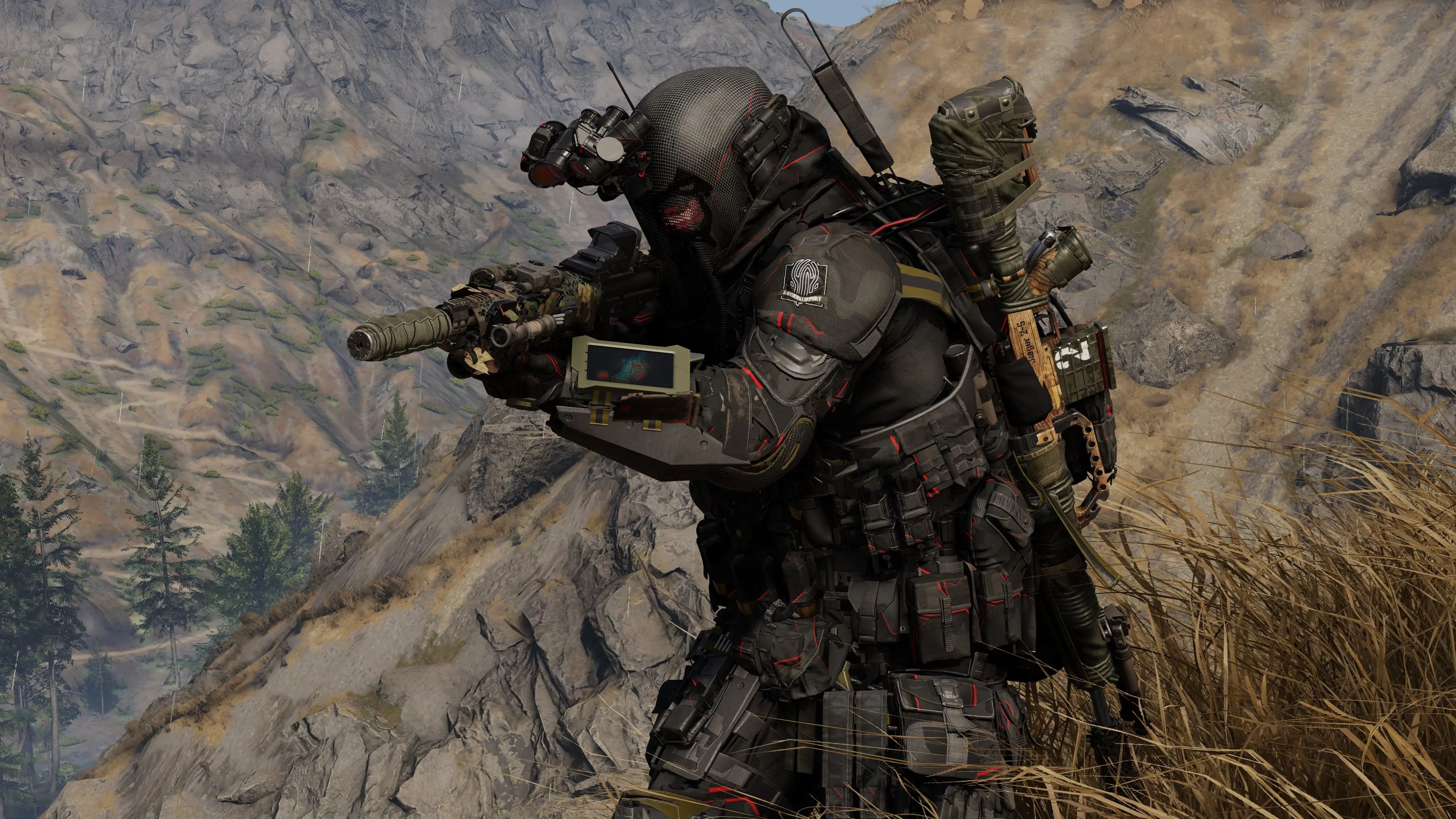 BLACK-RED NIGHT CAMO at Ghost Recon Breakpoint Nexus - Mods and community