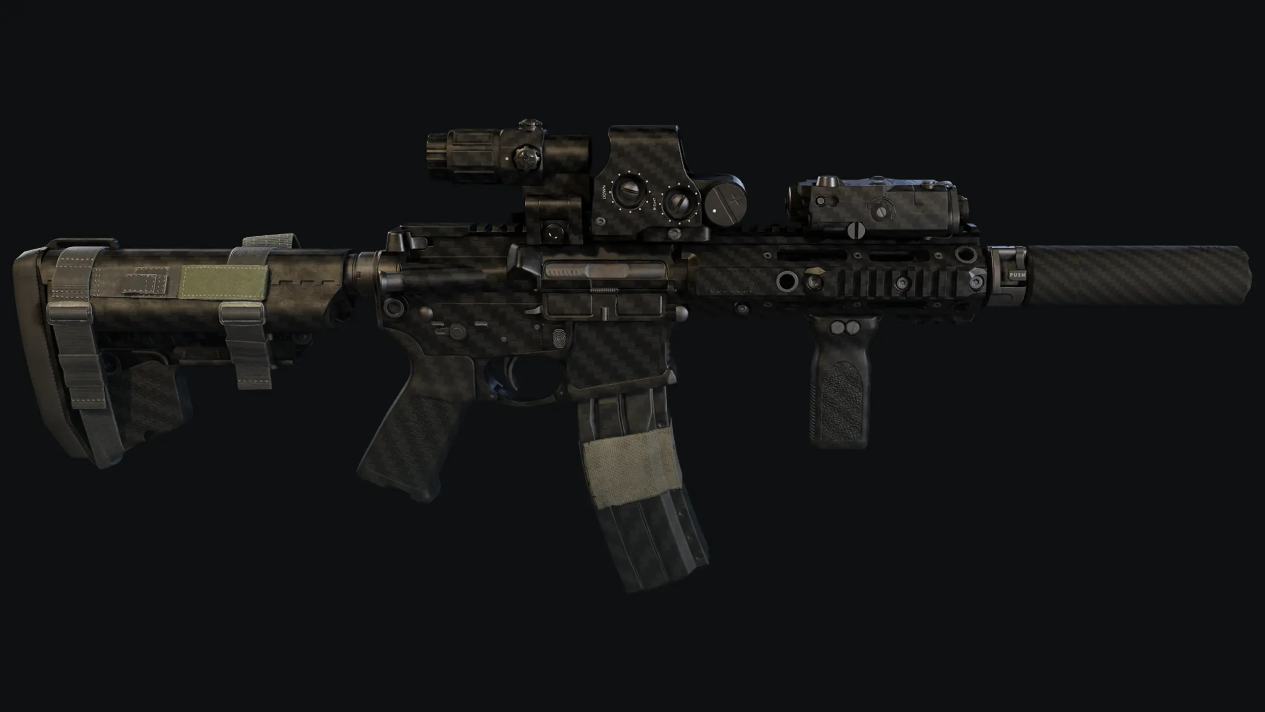 Carbon Fiber Camo for weapon at Ghost Recon Breakpoint Nexus - Mods and ...