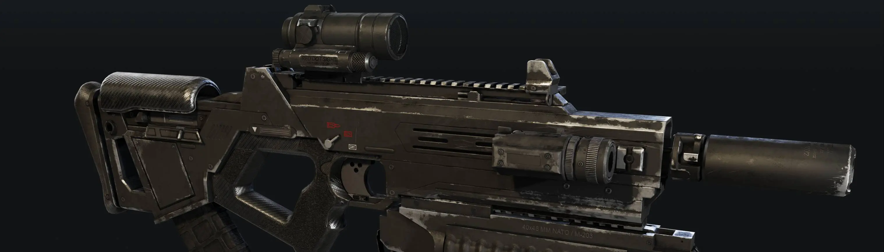 All Black SC-40 at Ghost Recon Breakpoint Nexus - Mods and community