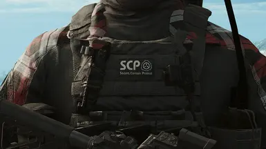 SCP Horizontal Black patch