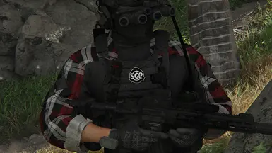 SCP Patch Black Titled (replaces Assault patch) SCP Patches Pack V1