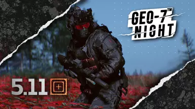 5.11 GEO7 Night Camo