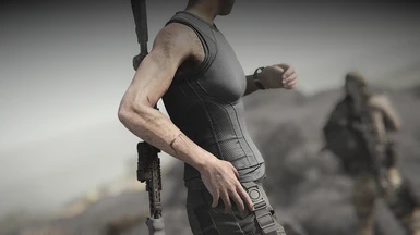 Fury's right arm texture