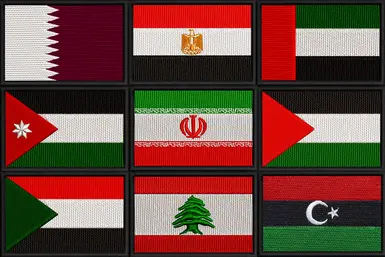 Middle Eastern Flag Patches by NXT Dragon at Ghost Recon Breakpoint ...