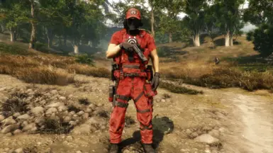 Red and Black Bape Camo at Ghost Recon Breakpoint Nexus - Mods and