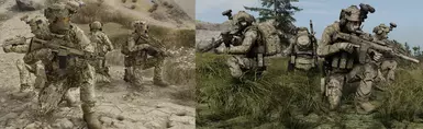 before / after