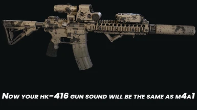 M4a1 Gun sound For HK-416