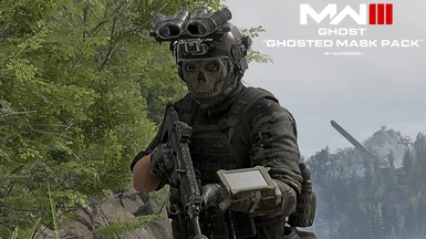 MWIII Ghost Ghosted Mask Pack