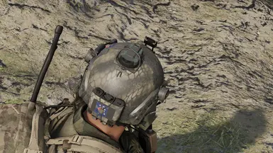 helmet net camo urban (black second color)