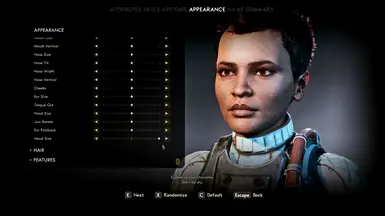 Character Creator Extended and New Facial Sliders at The Outer Worlds ...