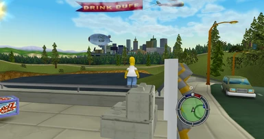 The Simpsons Hit & Run FULL Map in GARRY'S MOD! 