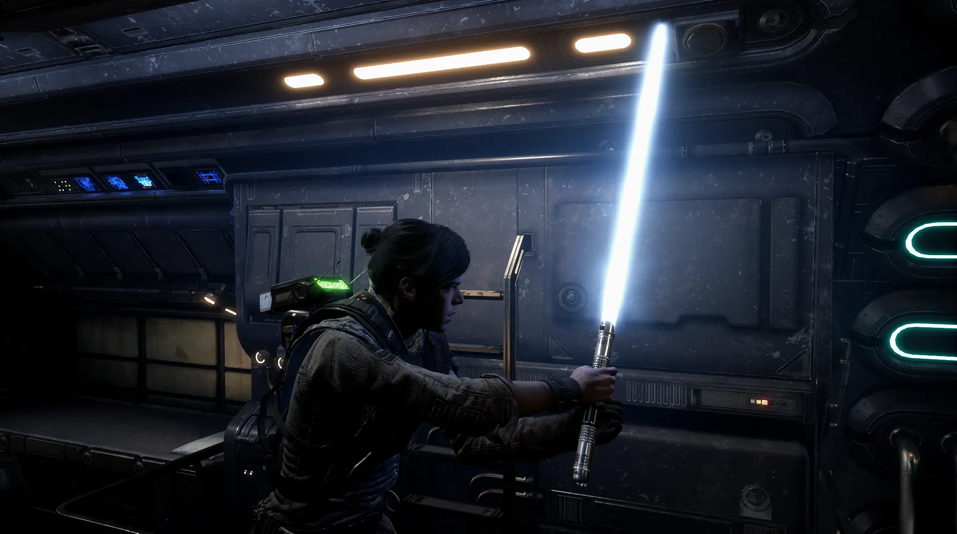 Tsuku's Enhanced Lightsaber Colors at Star Wars Jedi: Fallen Order ...