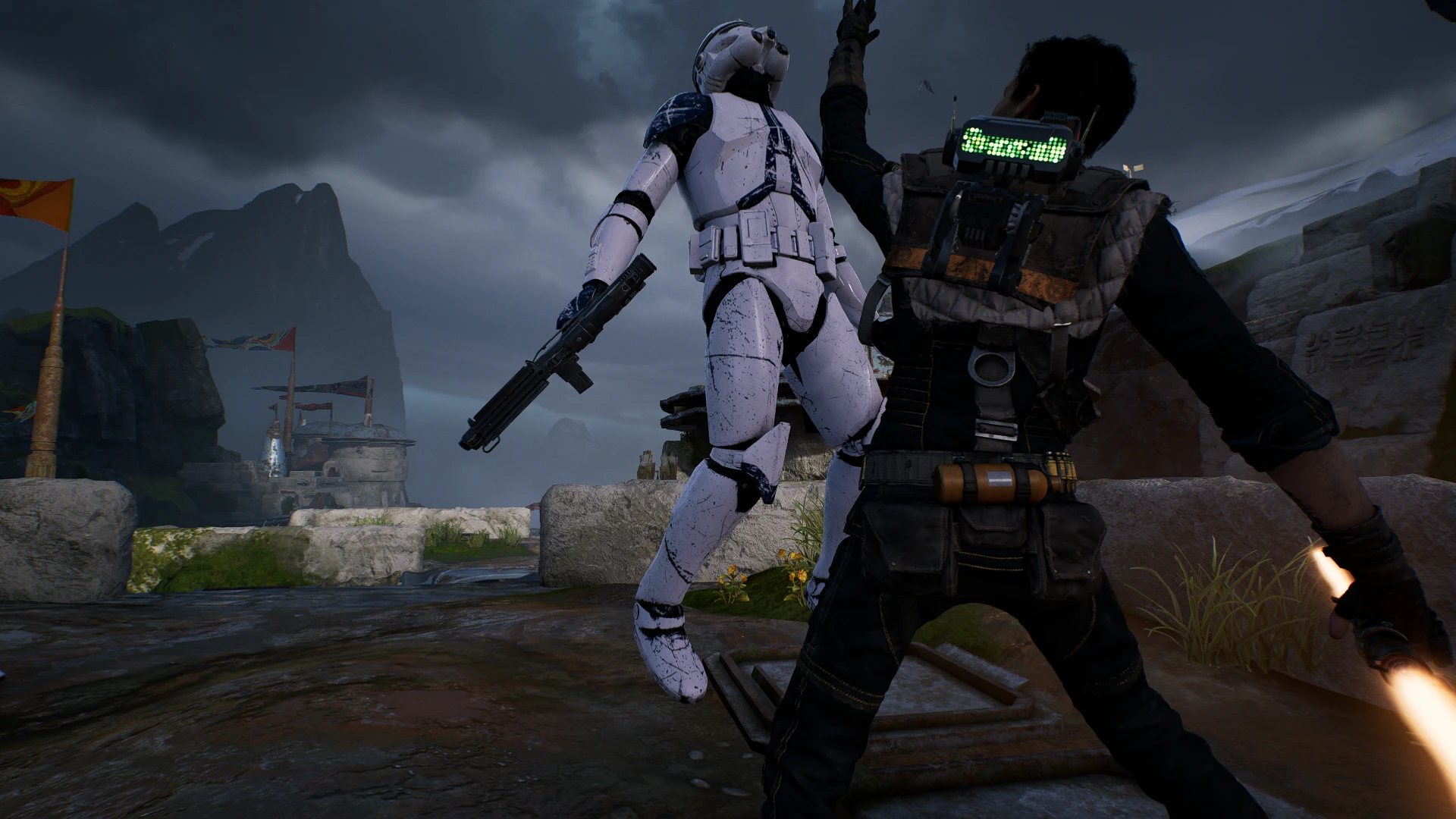 jedi fallen order black stormtrooper