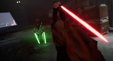 Red (Mods: Count Kestis, Cal Customizer, Jedi General Malicos)