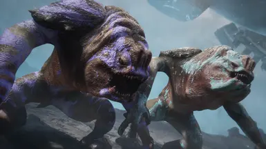 Felucian Rancor skins.
