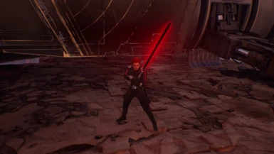 red black core lightsaber