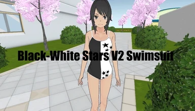 Black-White Stars V2 Swimsuit