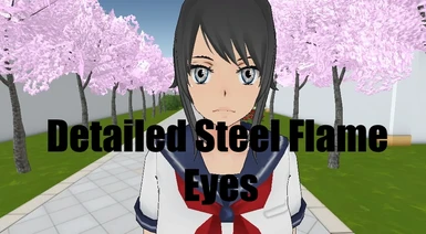 Detailed Steel Flame Eyes