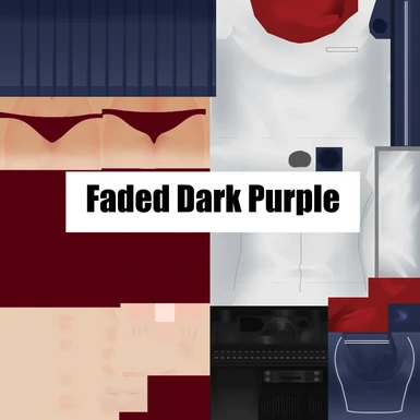 Dark Faded Purple Stockings