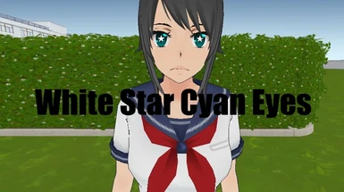 White Star Cyan Eyes