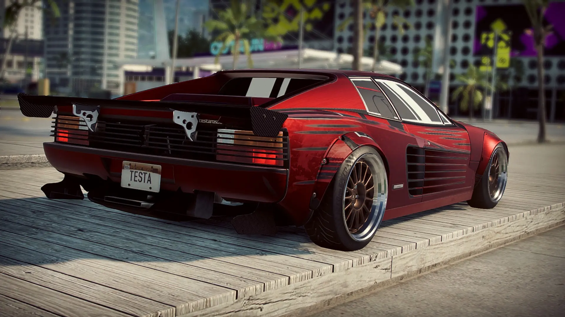 Widebody Testarossa at Need For Speed: Heat Nexus - Mods and community