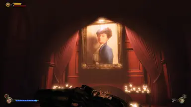 Lady Comstock painting