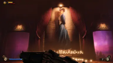 Lady Comstock painting
